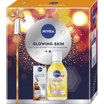 Nivea Glowing Skin подаръчен комплект за озаряване на лицето