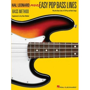 More Easy Pop Bass Lines: Supplemental Songbook to Book 2 of the Hal Leonard Bass Method | Hal Leonard Publishing Corporation, Hal Leonard Publishing Corporation (ISBN: 9780634073533)