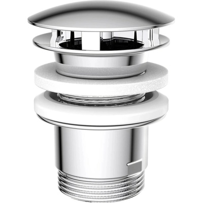 Kirchhoff DAV-4WK vypouštěcí ventil bez přepadu 41,9 mm (1 1/4 ) x 65 mm chrom