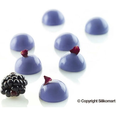 Silikomart silikon forma na Mini dezerty micro Dome polokoule 5 ml