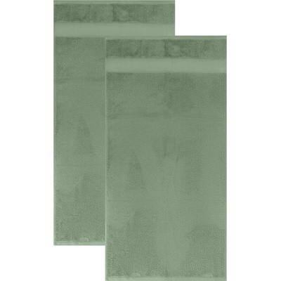 Livarno ručník 50 x 100 cm 2 kusy zelená