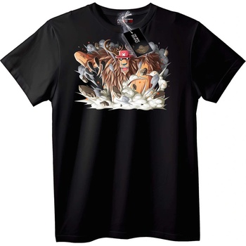 NOONEBRAND Тениска One Piece Лъв - 7XL, White