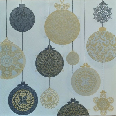 PAW Airlaid AAN054000 Elegant Christmas servítka 40x40cm