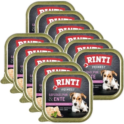 RINTI Ваничка RINTI FEINEST пиле и патица 11 x 150 г