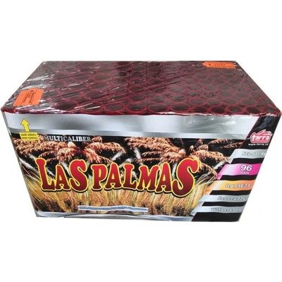 Tarra pyrotechnik Ohňostroj LAS PALMAS 96 ran multikalibr
