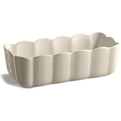 Emile Henry Керамична форма emile henry madeleine loaf dish - цвят екрю (eh 6353-02)