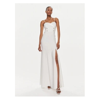 Rinascimento Официална рокля CFC0019405002 Бял Regular Fit (CFC0019405002)