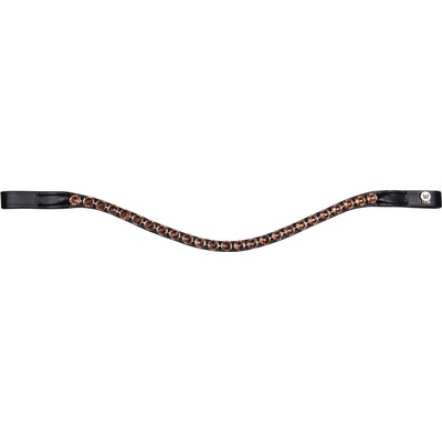Waldhausen Čelenka Browband rose zlatá