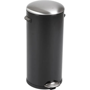 EKO-Europe Кош за отпадъци EKO BELLE DELUXE с педал (30 л) - черен (EKO 921730 - Black)