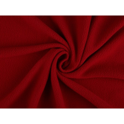 Polar fleece Varianta: 5 (1) (180 g/m²) červená, Balení: 1 m