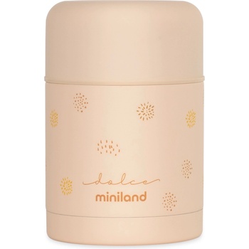 Image 1 of Miniland Термос за храна Miniland - Vanilla, 600 ml, бежов (89491)
