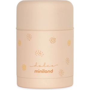 Miniland Термос за храна Miniland - Vanilla, 600 ml, бежов (89491)