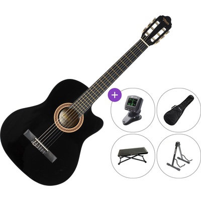 Valencia VC104C SET 4/4 Black Класическа китара