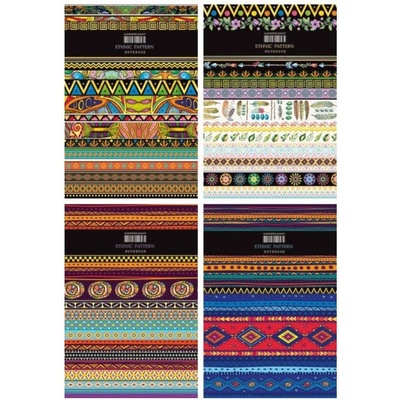 Тетрадка Bourgeois A5 80л. Ред Гъвк. К. Леп. Ethnic (A5 80)