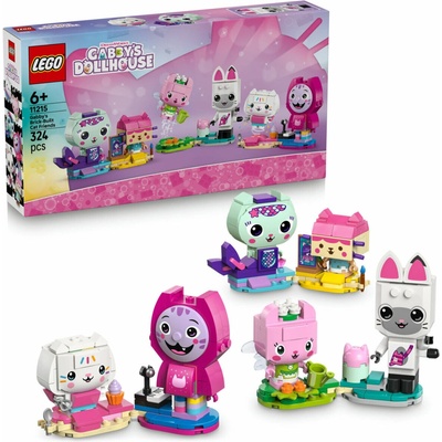 LEGO® Gabby’s Dollhouse 11215 Gabi a jej mačací kamaráti z kociek