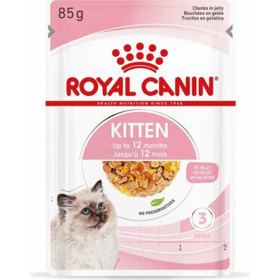 ROYAL CANIN KITTEN v želé pro koťata 12 × 85 g