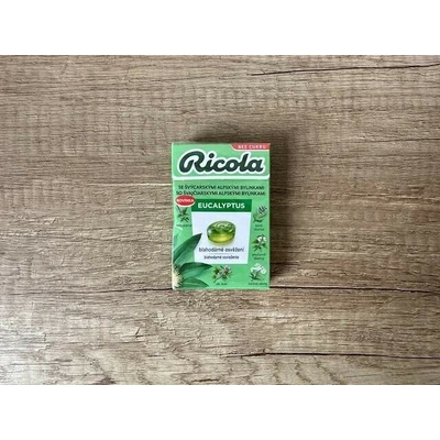 Ricola Eucalyptus bez cukru 40 g