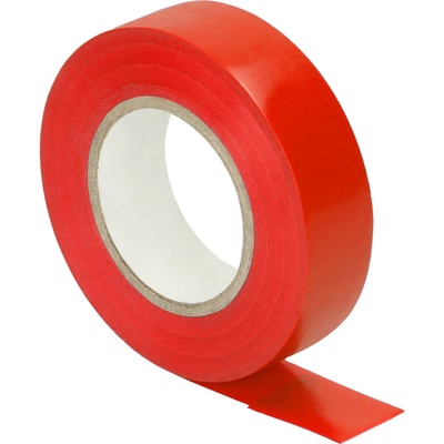 Orno Izolačná páska 19 mm x 20 m červená 10 ks