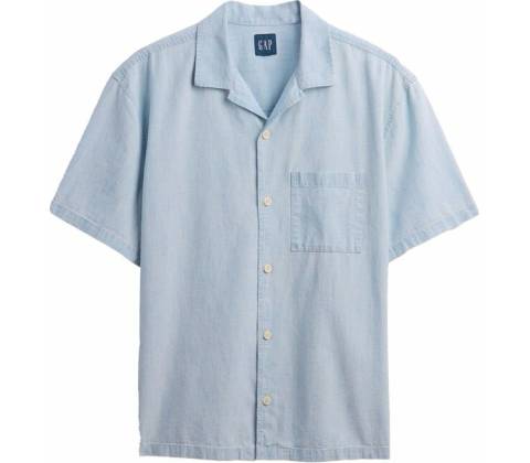 Gap Chambray košile modrá