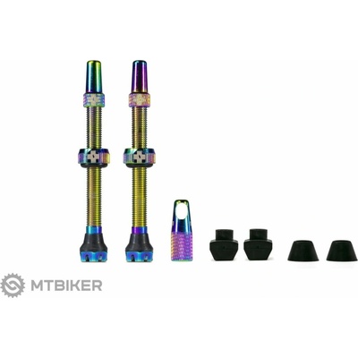 Muc-Off Tubeless sada bezdušových ventilov , 60 mm, iridescent