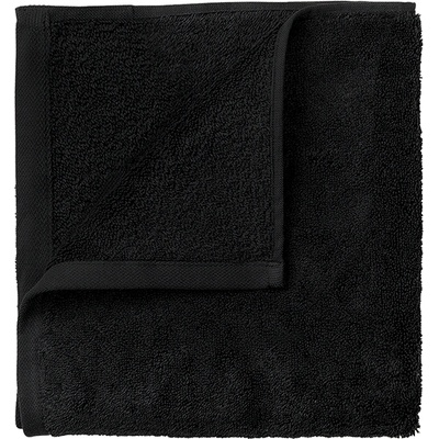 blomus Хавлии Riva 30 x 30 см черни 4 бр (66302)