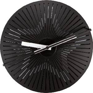 NeXtime Стенен часовник Motion Star 30 см черно-бял (3224/3129)