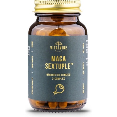 Vitalvibe Maca Sextuple BIO 60 kapsúl