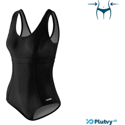 Beco Body Shape dámske zoštíhlujúce plavky čierne