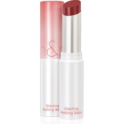 rom&nd Glasting Melting Balm балсам за устни придаващ хидратация и блясък цвят 04 Hippie Berry 3.5 гр