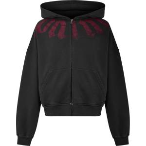 Palm angels Суичър PALM ANGELS Palm Neck Zip Hoody Sn61 - Black