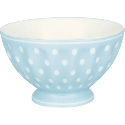 GREEN GATE Francouzská miska Dotty Pale Blue modrá porcelán 150 ml