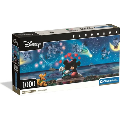 Clementoni - Puzzle Mickey and Minnie - 1 000 piese