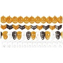 Závěsné dekorace Halloween Lebky 130cm