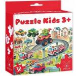 Kangur Puzzle 30 Kids Cars 3+