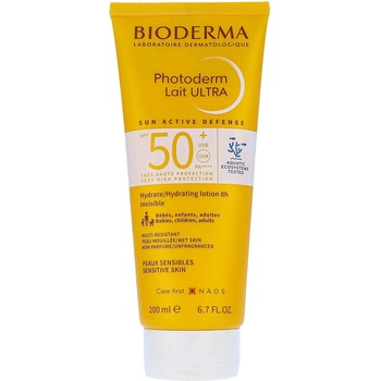 BIODERMA Photoderm Lait Ultra мляко за слънчеви бани SPF 50+ 200 мл
