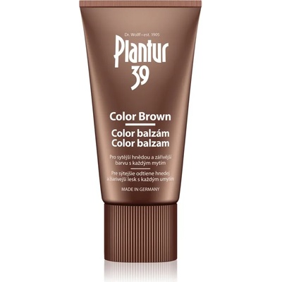 Plantur 39 39 Color Brown балсам с кофеин за коса с кафяви нюанси 150ml