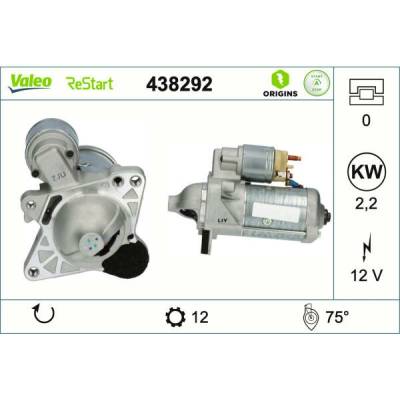 Startér VALEO 438292