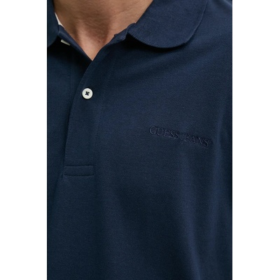 Guess Jeans Памучна тениска с яка Guess Jeans (M4BP29.KCJV1)