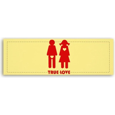 Fotoobraz 150x55 cm panorama True Love