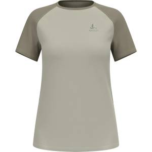 Odlo Дамска тениска Odlo Women's X-Alp Trail T-Shirt Crew Neck S/S Running shirt - Agate Gray / Vetiver (916-4021-0212)