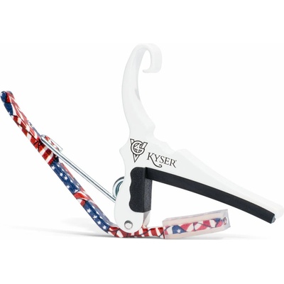 Kyser Quick-Change US Flag Каподастер за акустична китара (KG6G4VA)