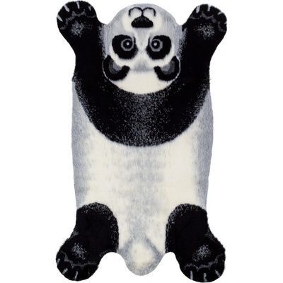 Narma Детски килим в бяло и черно 110x70 cm Kids Buddy - Narma (4741274096608)