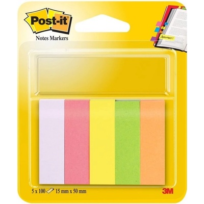 3M Bloček značkovací Post-it 15x50 5 x 100l (670/5)