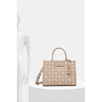 GUESS Чанта Guess SILIA в бежово HWGP98 90220 (HWGP98.90220)