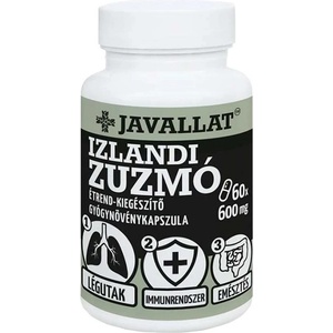 JAVALLAT Исландски лишей, 60 капсули, Javallat (812108 JAV)