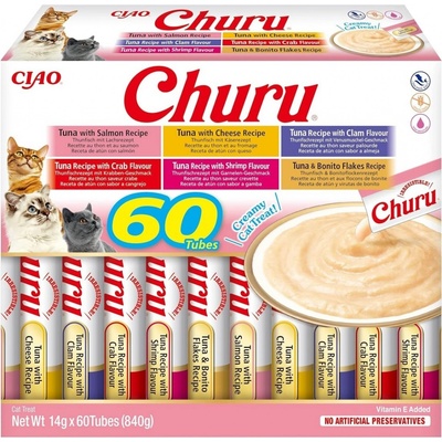 Churu Cat Varieties Tuna 60 x 14 g
