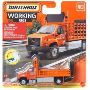 Mattel Matchbox: Работни машини - GMC 3500 Атенюатор камионче (HVV17)