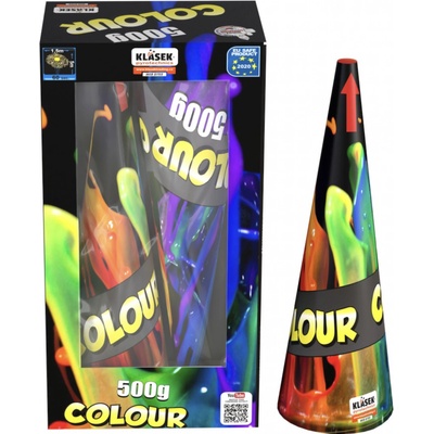 Klásek Vulkán 500 g Color 2 ks