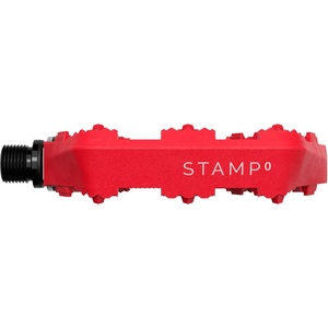 Crankbrothers Платформен педал Crankbrothers Stamp 0 Plattform-Pedal Platform pedals - Bright Red (860-4766-0212)