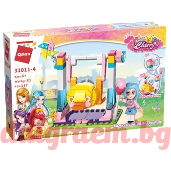 Image 1 of Qman Конструктор qman Забавна люлка 31011-4 (q31011-4)